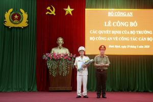 Colonel Vo Duc Nguyen assigned as Director of Binh Dinh police